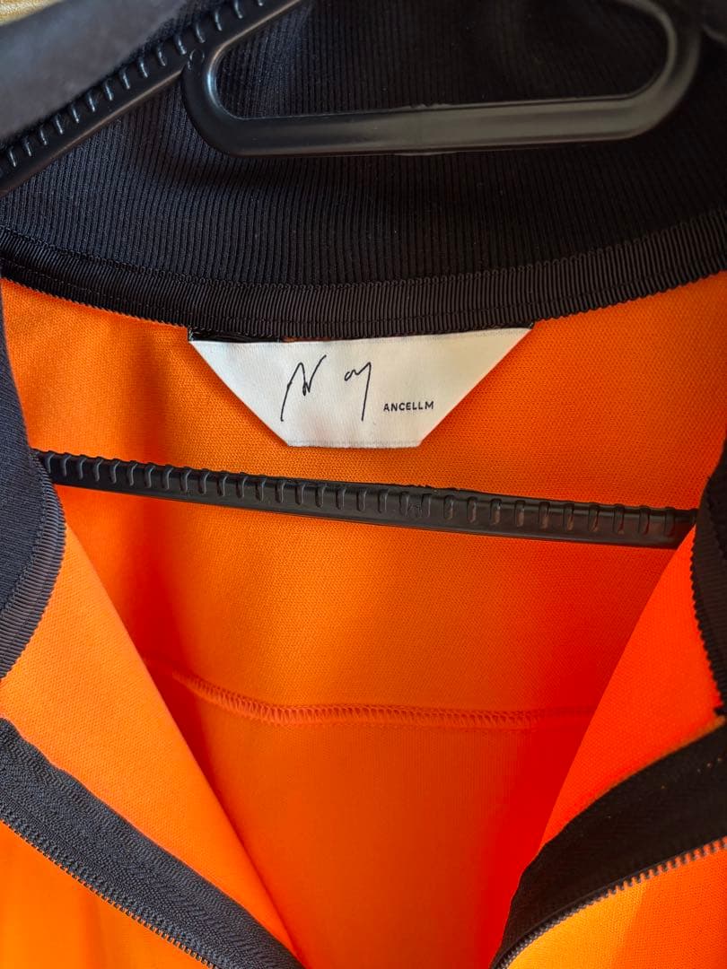 アンセルム　トラックジャケット　オレンジ