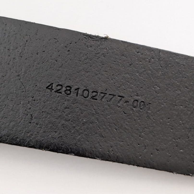 Vintage ローレンラルフローレン RLロゴ 大判バックル レザーベルト