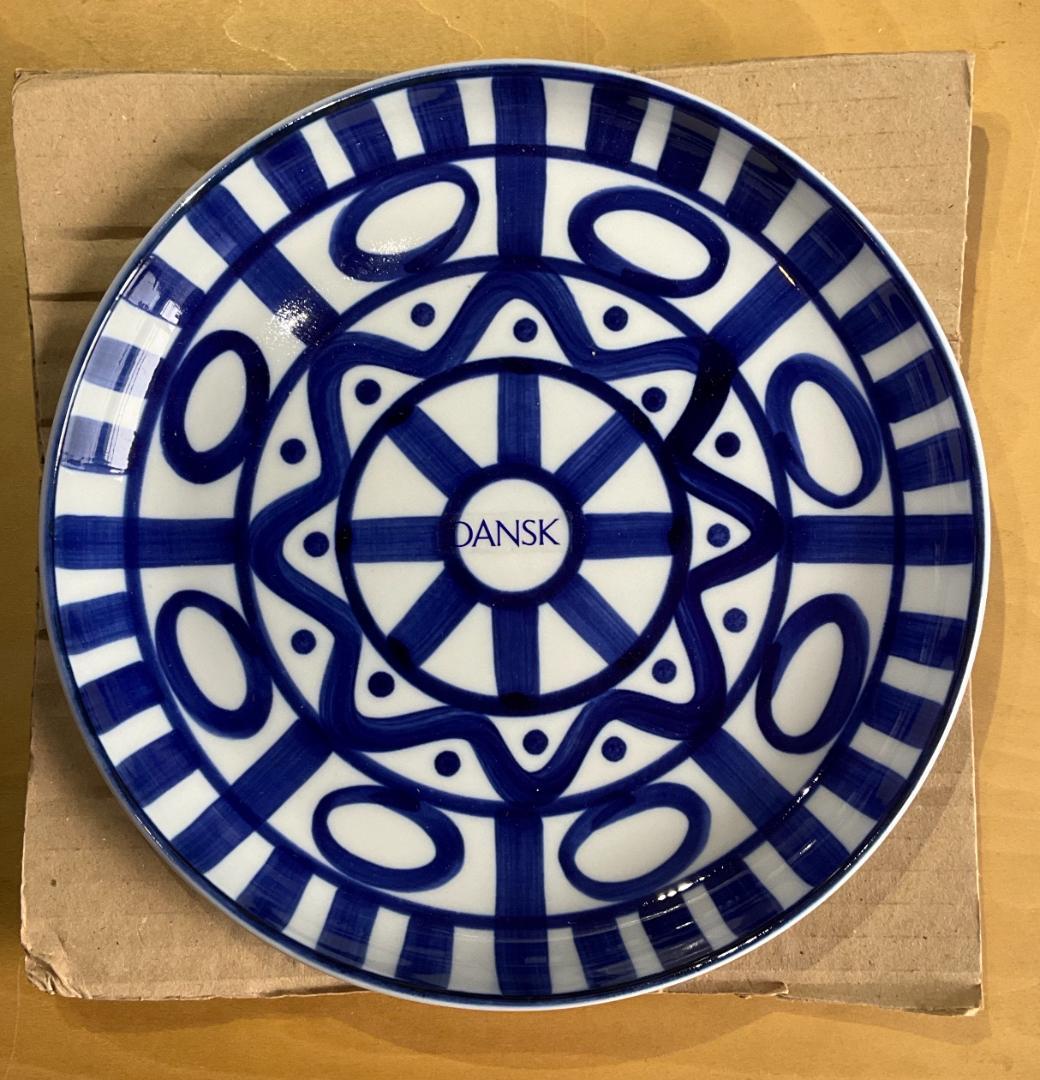 【新品未使用】DANSK アラベスク サラダプレート 3枚セット