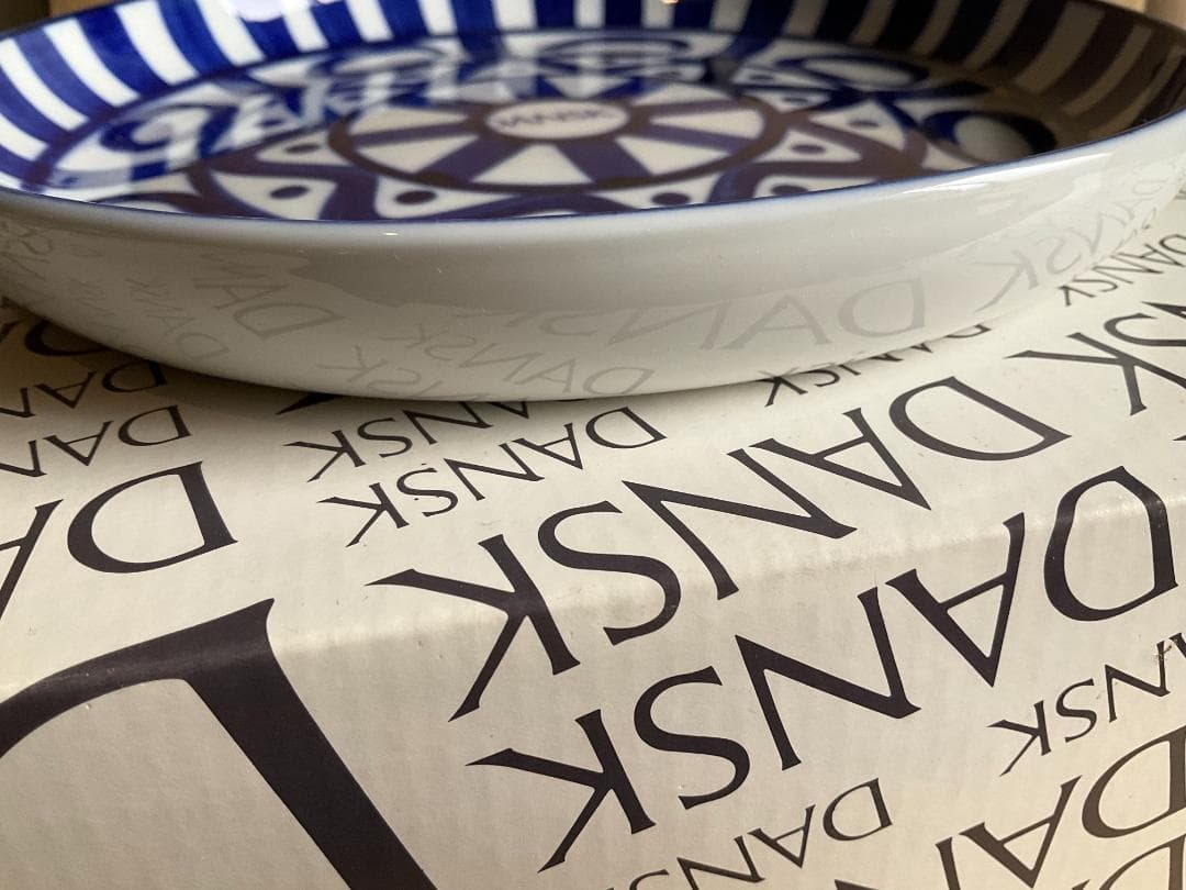 【新品未使用】DANSK アラベスク サラダプレート 3枚セット