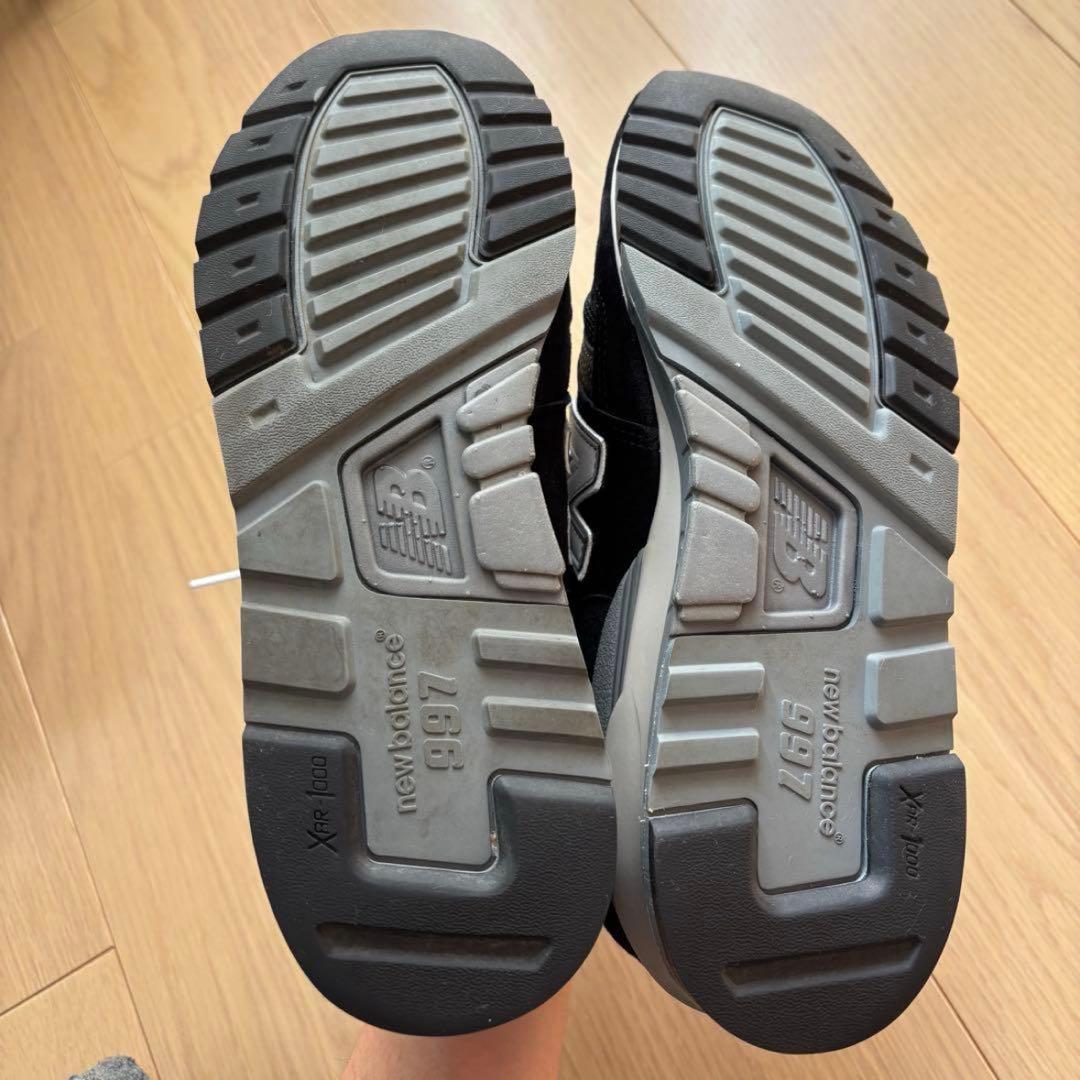 【美品】New Balance U997BK 27cm ワイズD