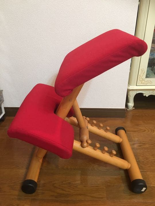 ストッケ マルチ バランスチェア STOKKE 椅子 チェア 赤 北欧