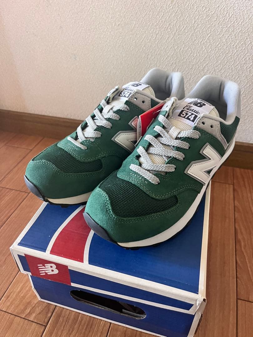 新品未使用品☆New Balance ML574VID ハンターグリーン☆