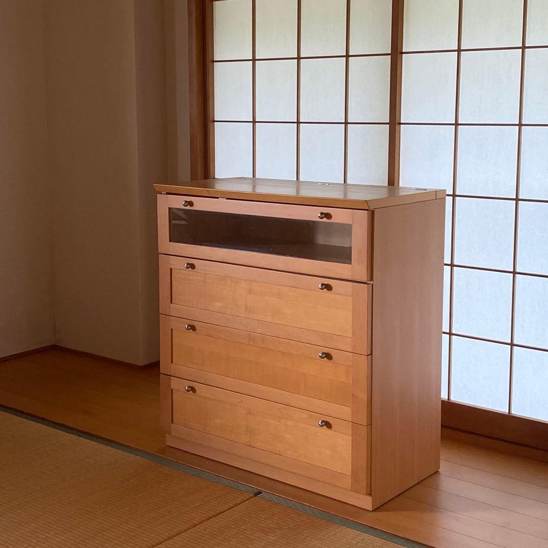 チェスト タンス キャビネット ナチュラル家具