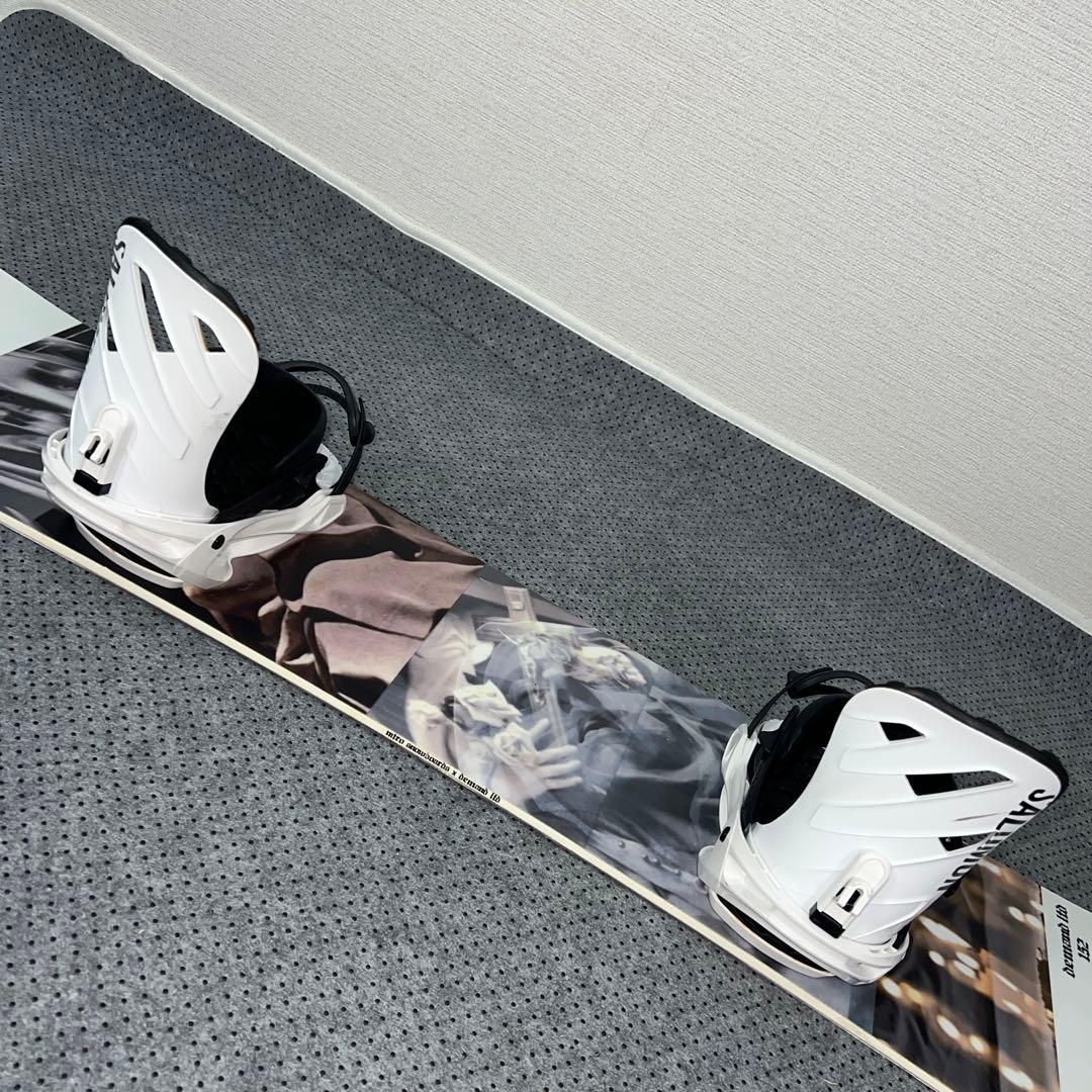 2回使用 NITRO DEMAND LTD 152＋SALOMON RHYTHM