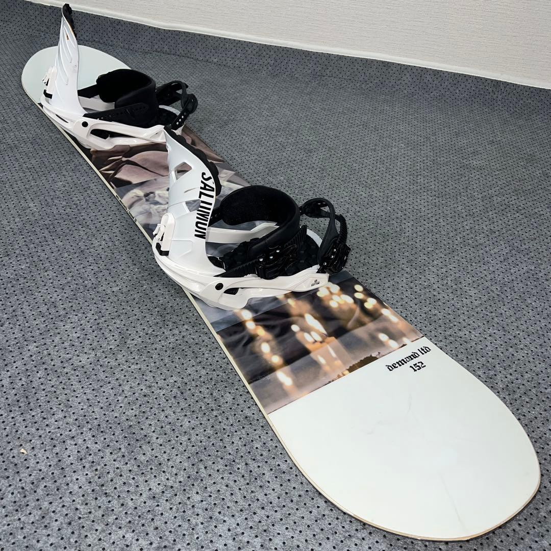 2回使用 NITRO DEMAND LTD 152＋SALOMON RHYTHM