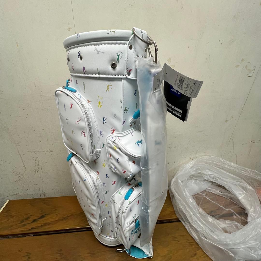 【新品未使用！】　ミズノキャディバック　カラフル