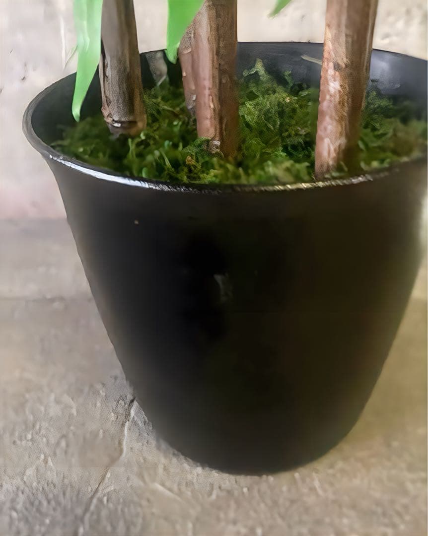 光触媒　人工観葉植物　ウォールグリーン　フェイクグリーン　黒竹105gj