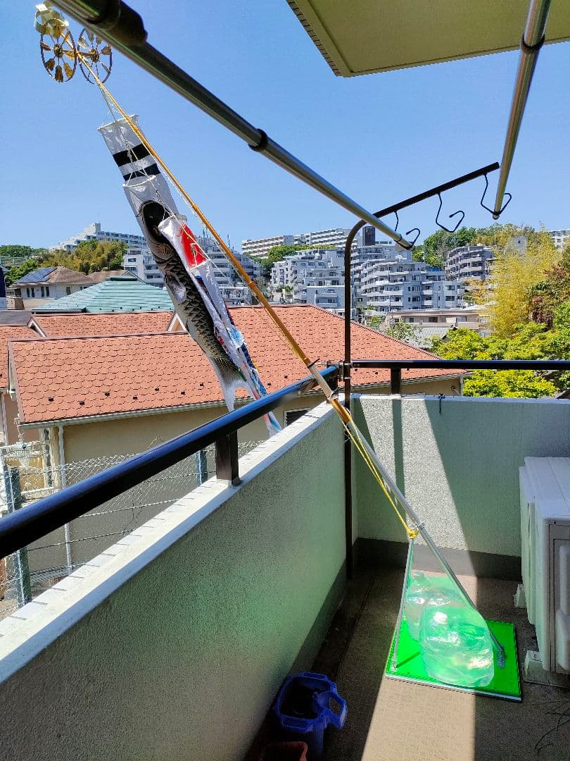 久月の鯉のぼり スタンド付き