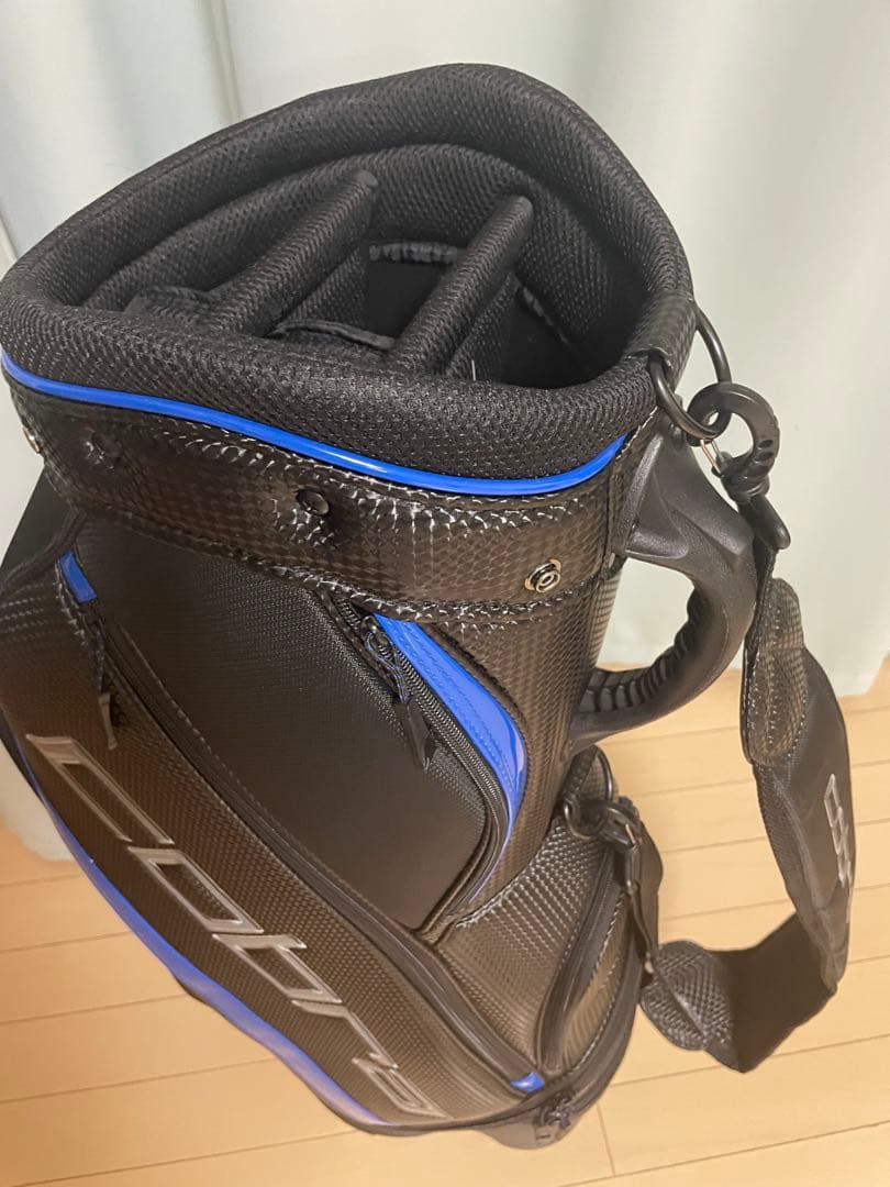 Cobra キャディバッグ ブラック/ブルー