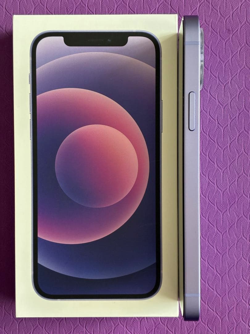 ★ iPhone12 パープル64GB★