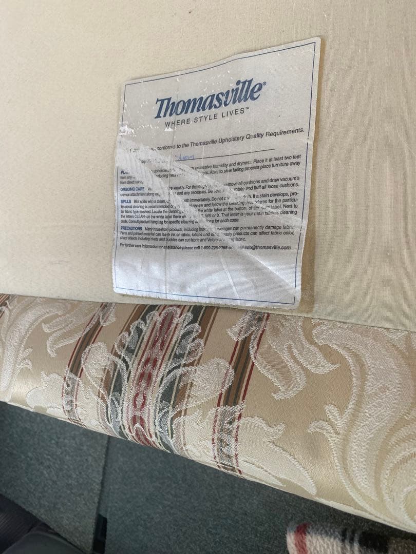 美品♦️ロココ クラシック♦️最高級✨トーマスビル 3人掛けソファ♦️引き取り