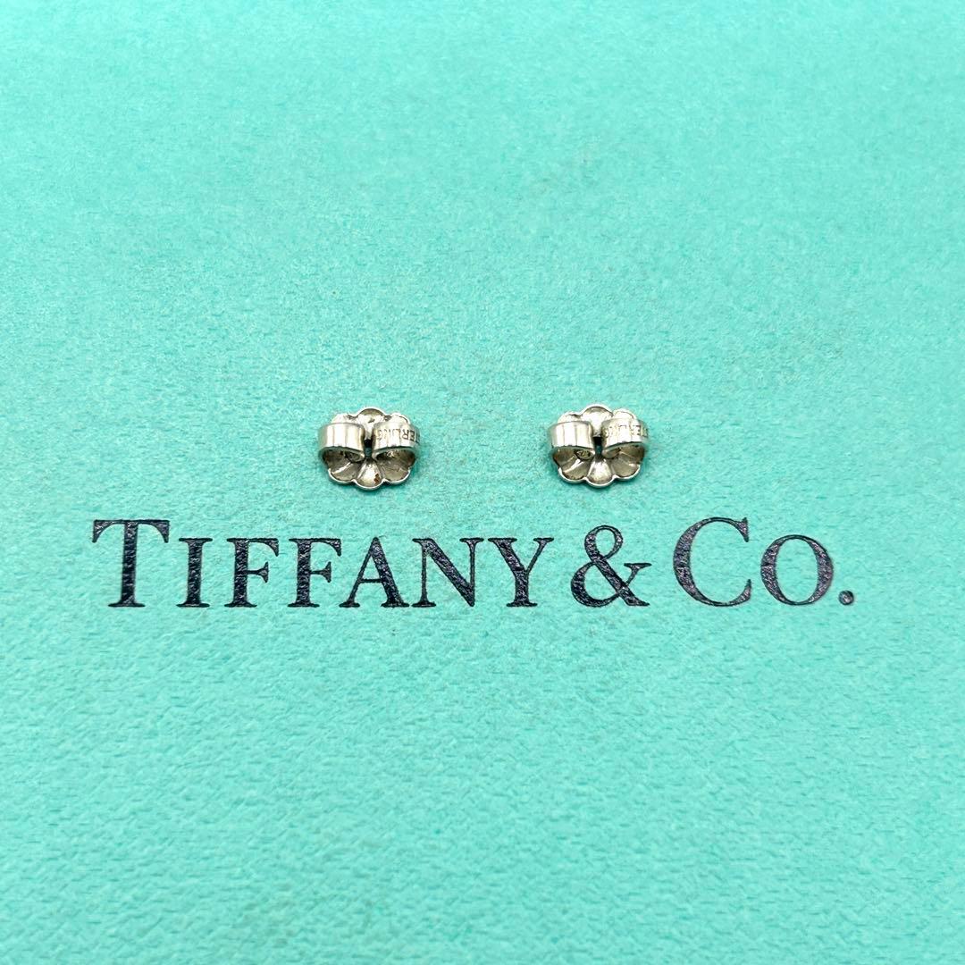 美品　ティファニー　J ハーフ　フープ　ピアス　シルバー　925 社外キャッチ