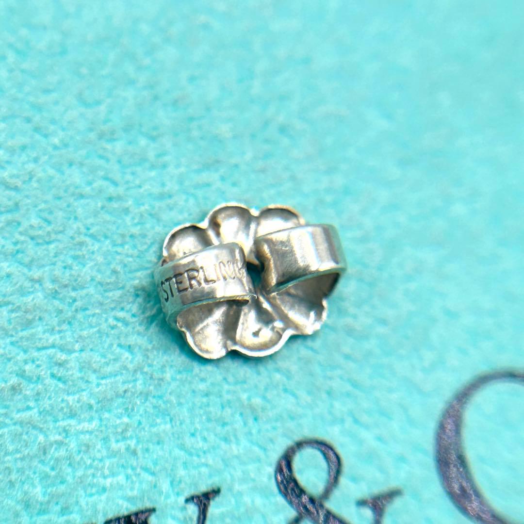 美品　ティファニー　J ハーフ　フープ　ピアス　シルバー　925 社外キャッチ