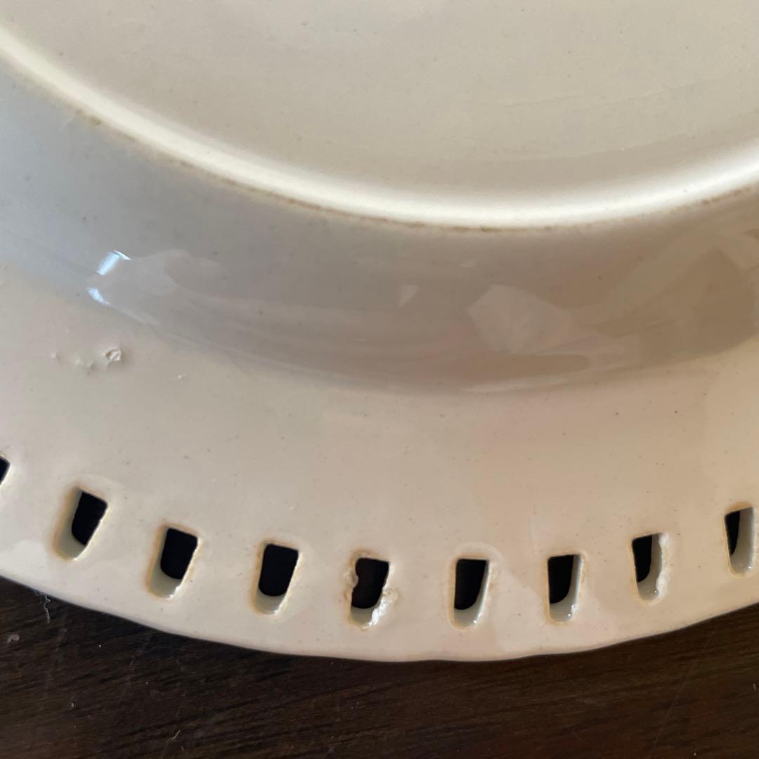 サルグミンヌ　パニエ　デザート皿　フランスアンティーク皿