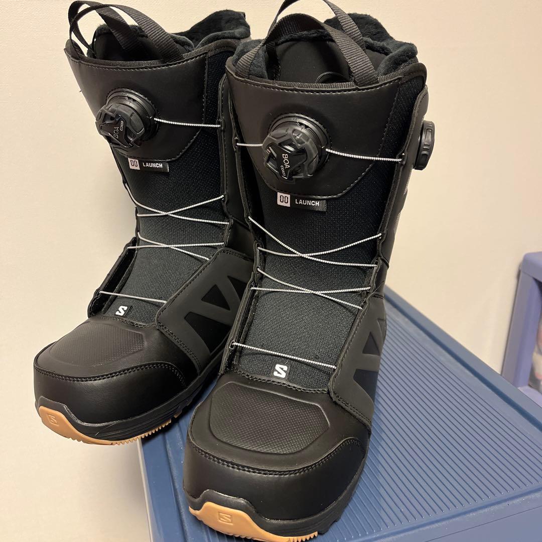 サロモン　スノボブーツ　LAUNCH BOA SJ BLACK 26.5