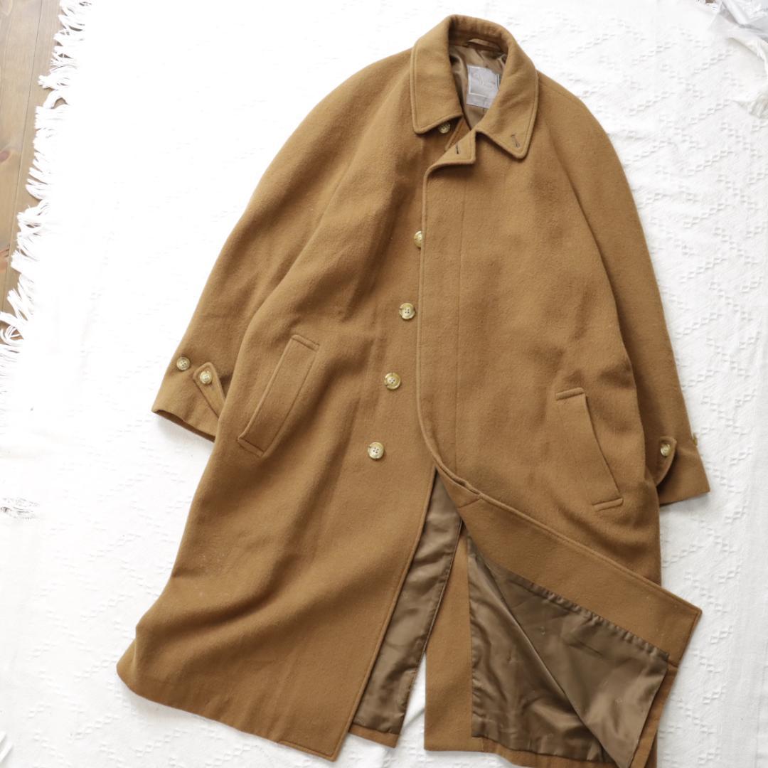 ヴィンテージ　プレタポルテ　クリスチャンディオール　ウールロングコート