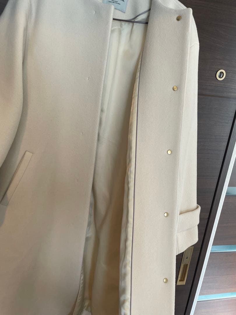 popoさん専用⭐︎グリーンレーベルリラクシング　セントデールウール　コート