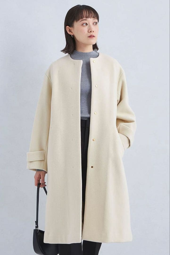 popoさん専用⭐︎グリーンレーベルリラクシング　セントデールウール　コート