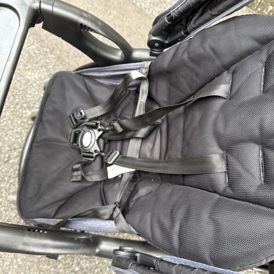 KATOJI　カトージ　ベビーカー　二人でゴー　DX　デニム　2人乗り用