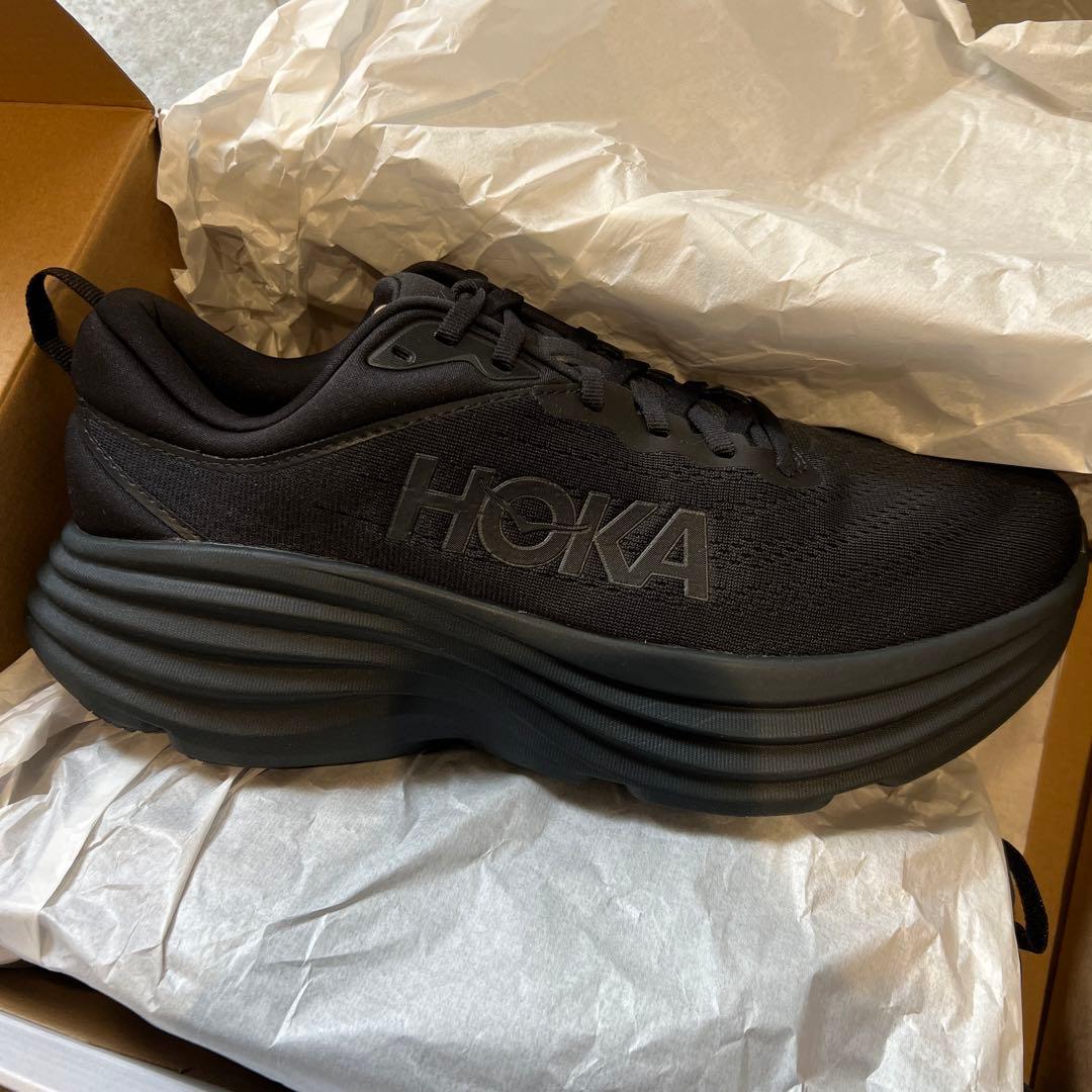 HOKA BONDI 8 WIDE ブラック 27.5cm