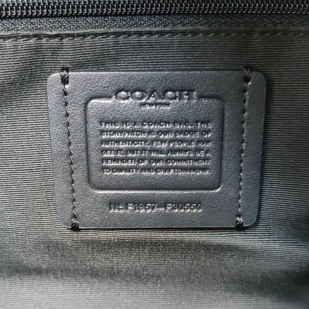 55 COACH コーチ　レザー　リュックサック　バッグパック