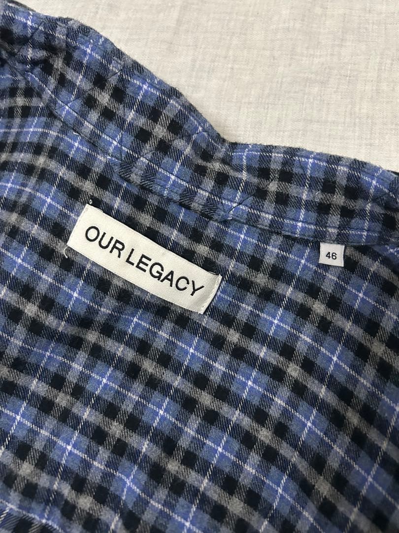 OUR LEGACY Above Shirt風？チェックシャツ