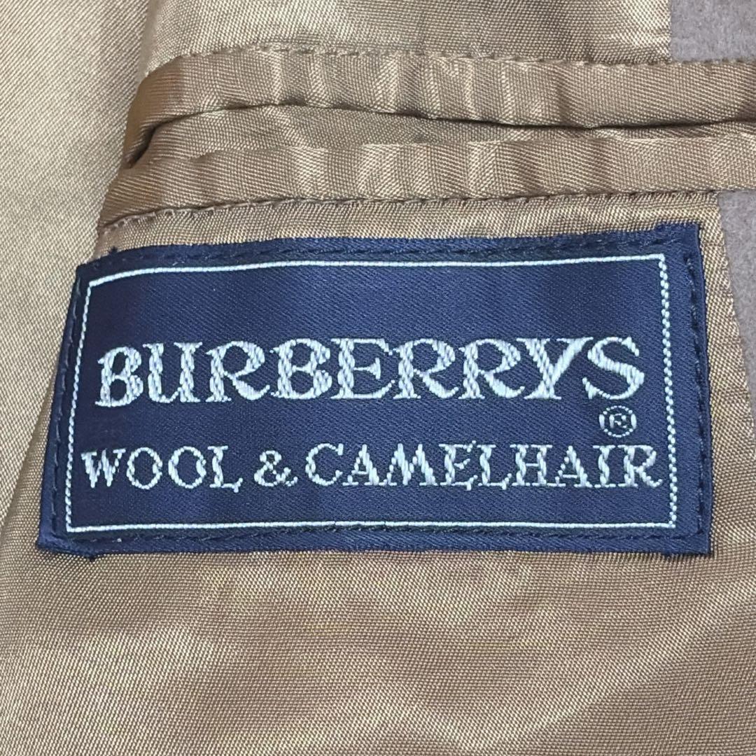 Burberrys ステンカラーコート カシミヤ混 ロングコート比翼 885