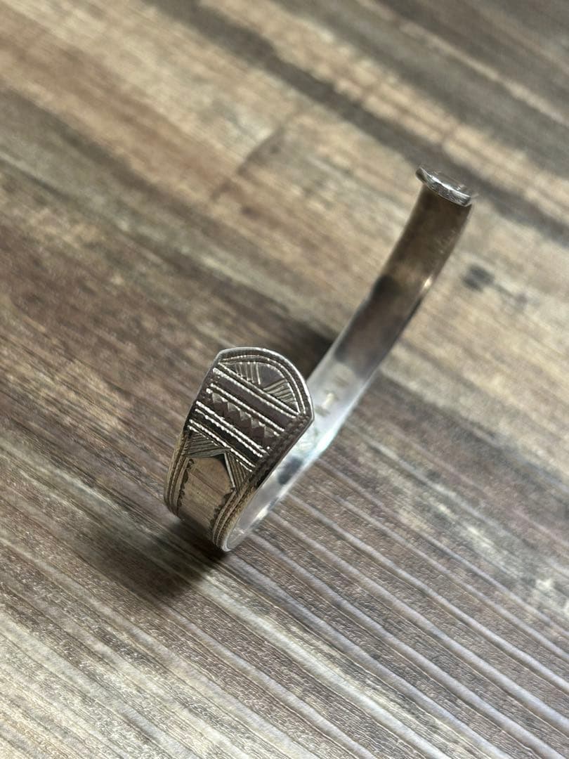 Touareg Silver/トゥワレグ シルバー -spoon bangle-