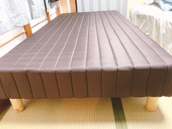 美品 脚付きマットレス　シングル　送料込み