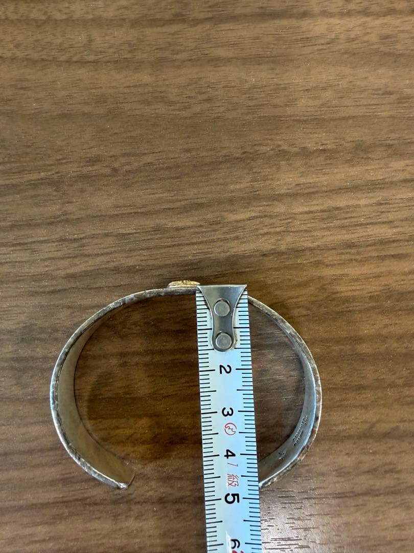 アリゾナフリーダム　k18メタル付きバングル