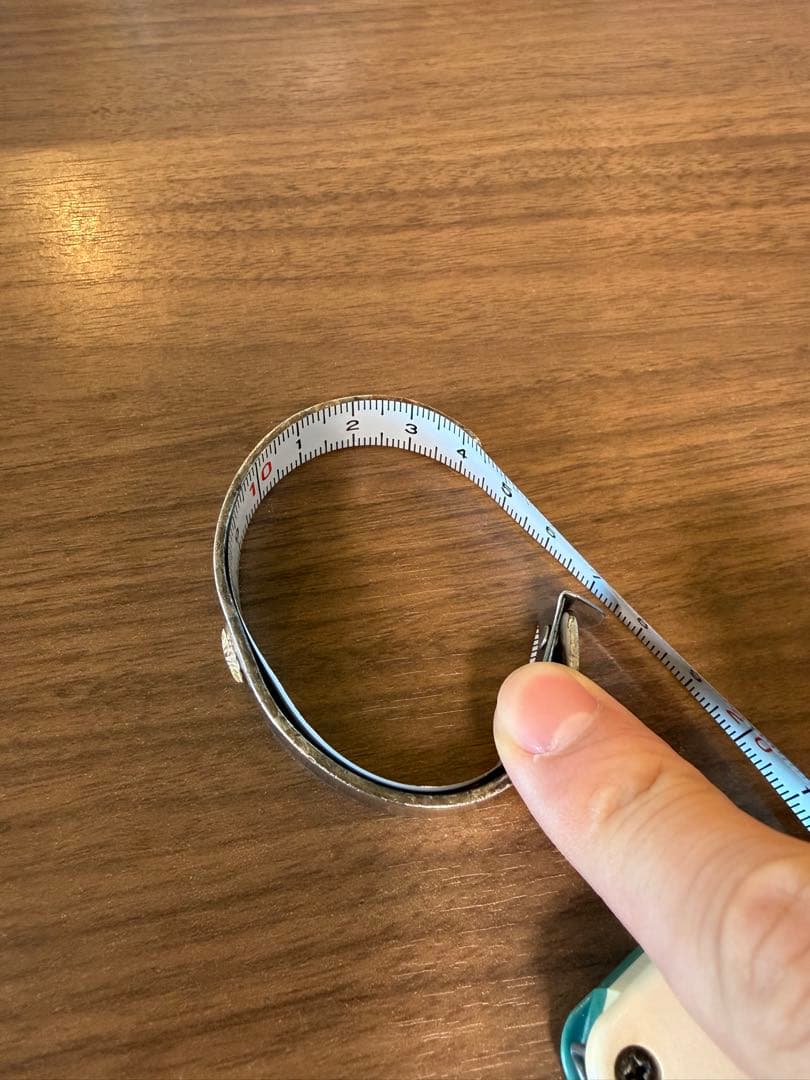 アリゾナフリーダム　k18メタル付きバングル