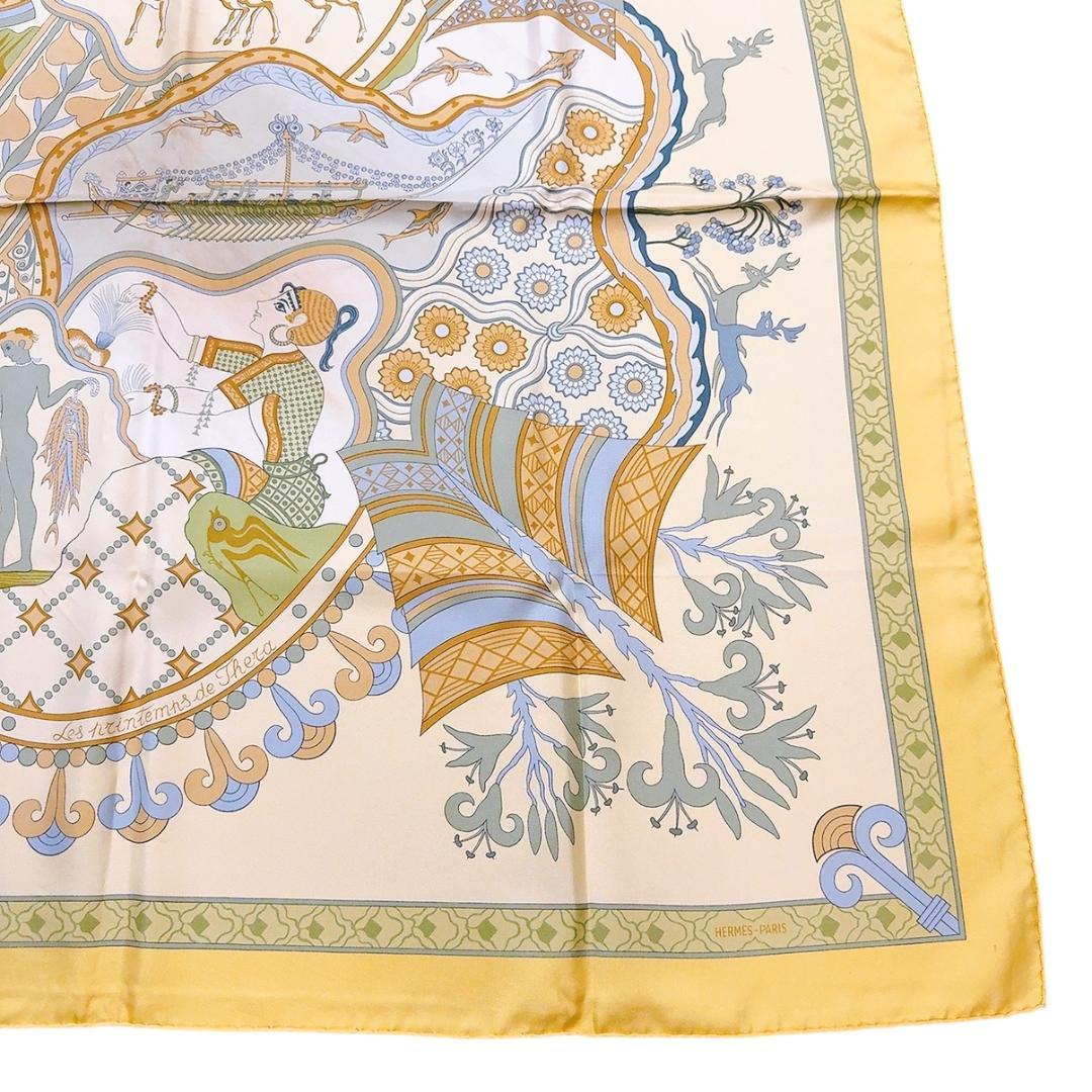 ◇エルメス◇シルク/カレ90/テラの春/スカーフ/希少品/レア/HERMES