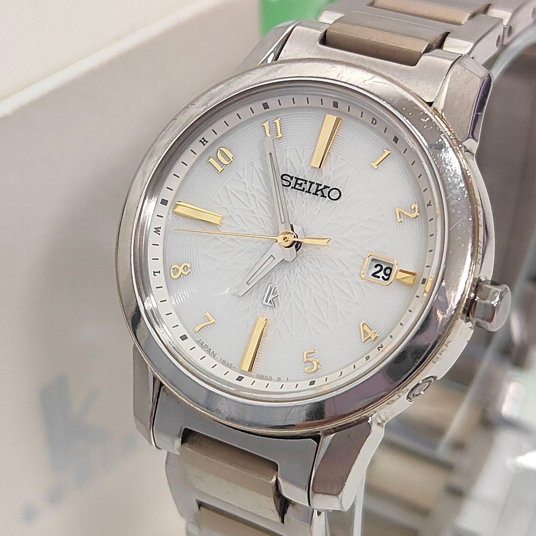 SEIKO ルキア アイコレクション SSQV082 ソーラー電波 チタン