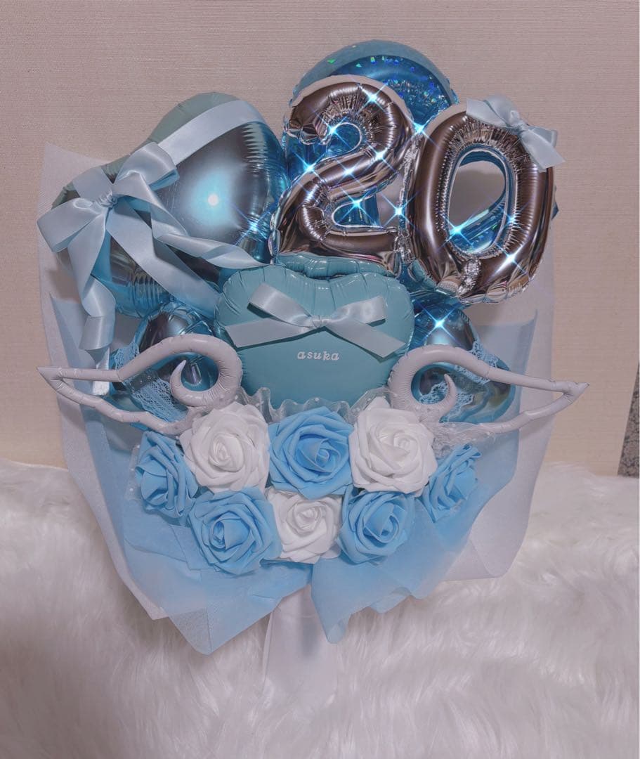 凛音ちゃん　バルーンブーケ　卒業ブーケ