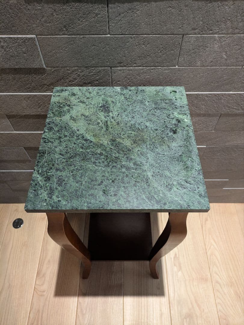 【Itokin】大理石 サイドテーブル 花台 コンソール テーブル アンティーク