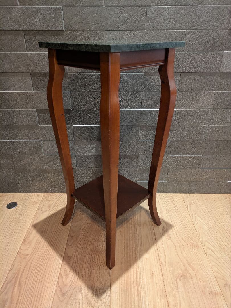 【Itokin】大理石 サイドテーブル 花台 コンソール テーブル アンティーク