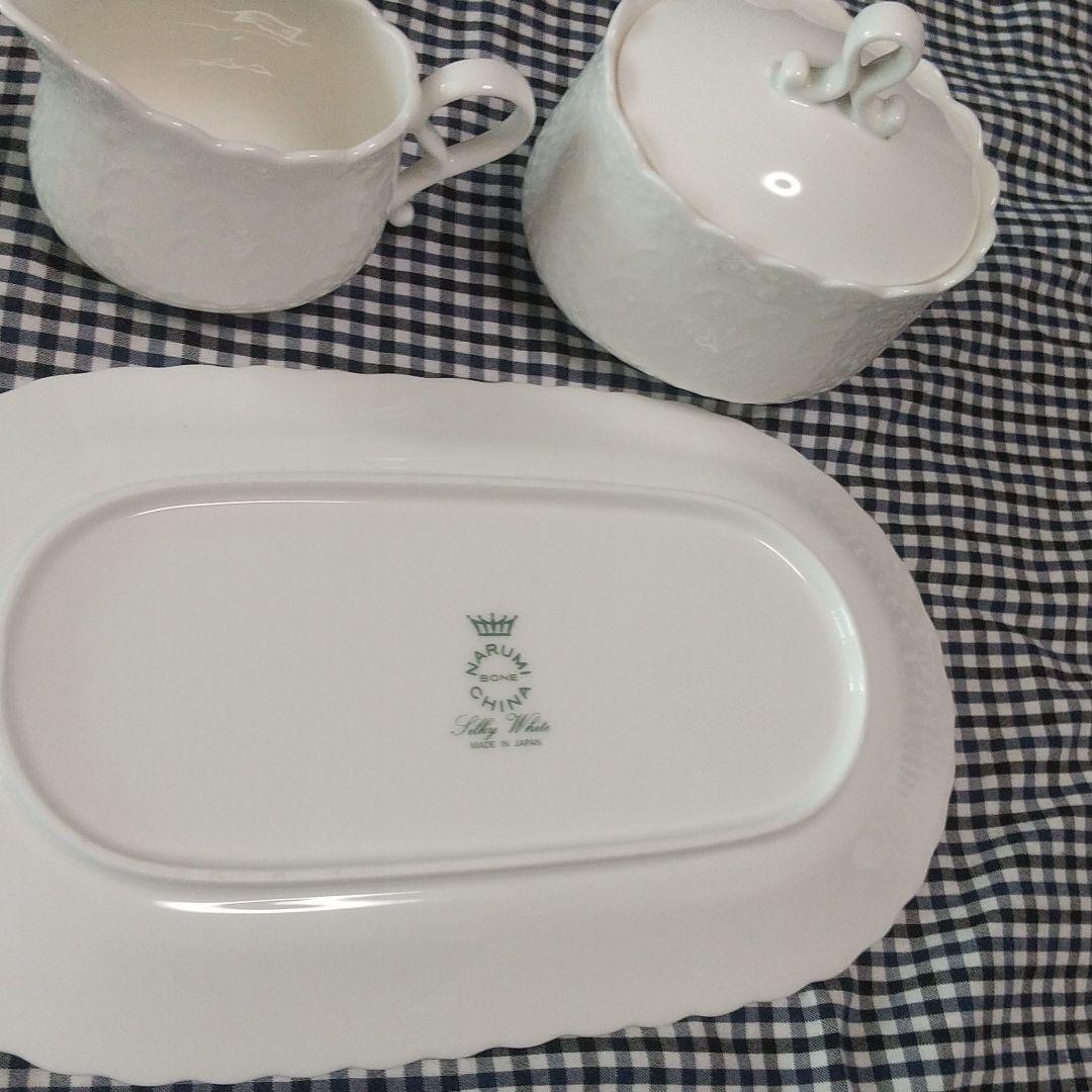 ナルミ ボーンチャイナ silkywhite 食器セット