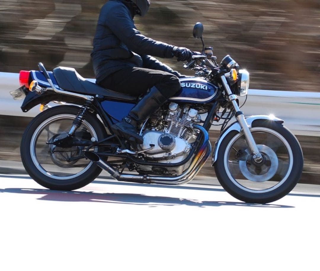 GS400/GS400E 当時物　ジュリアーリシート　ブラック　革