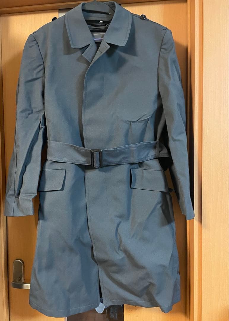 実物　ドイツ軍　トレンチコート　ライナー付き　アウター　ミリタリーコート