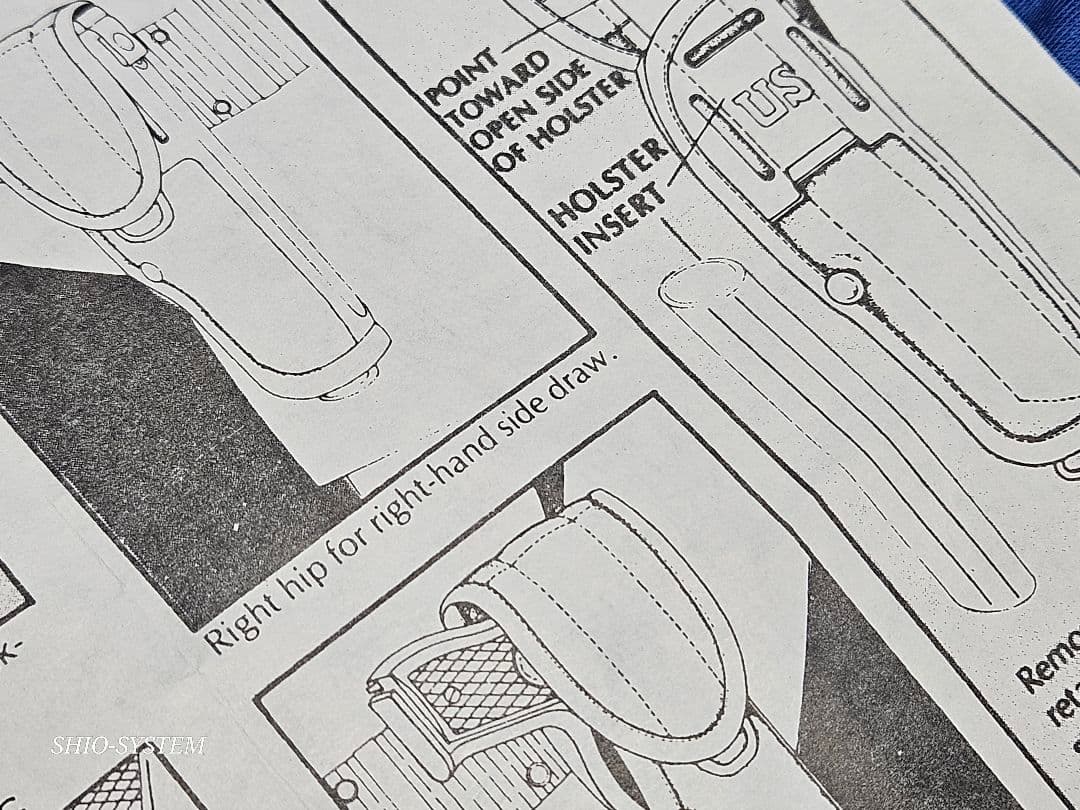 【未使用】HILL COUNTRY LEATHER M-12 ホルスター