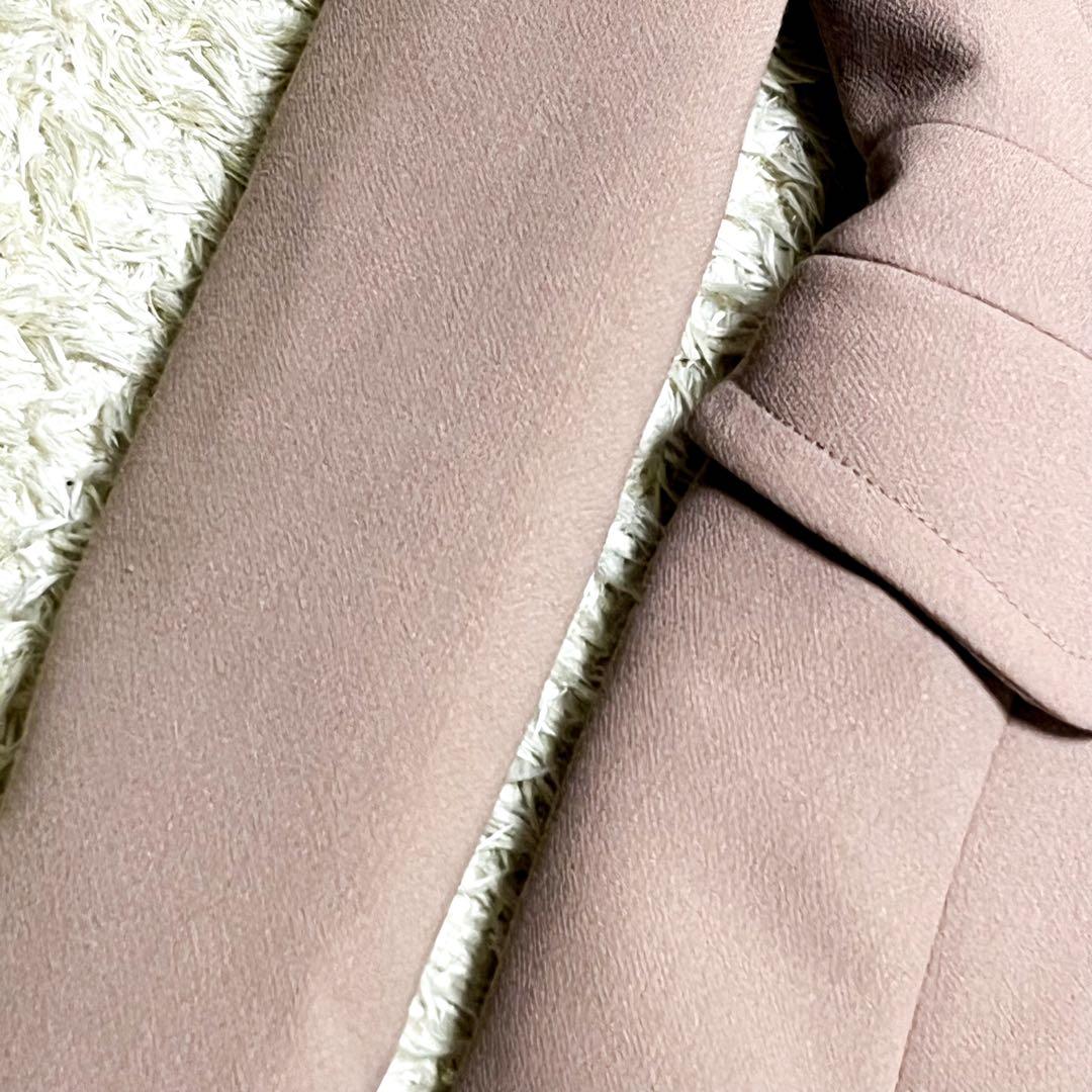 miumiu ベーシックロングコート ワンピースコート ピンクベージュ 38