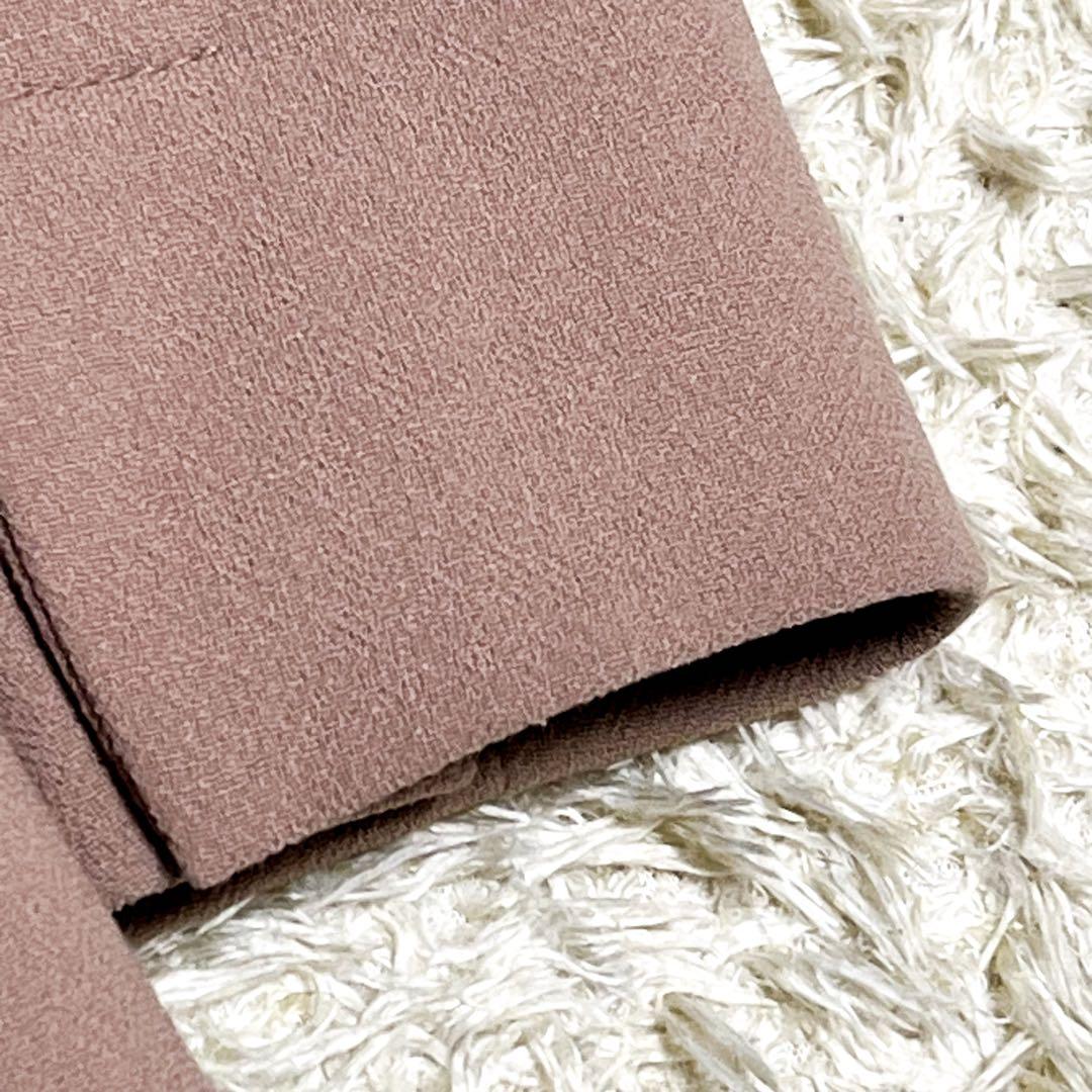 miumiu ベーシックロングコート ワンピースコート ピンクベージュ 38