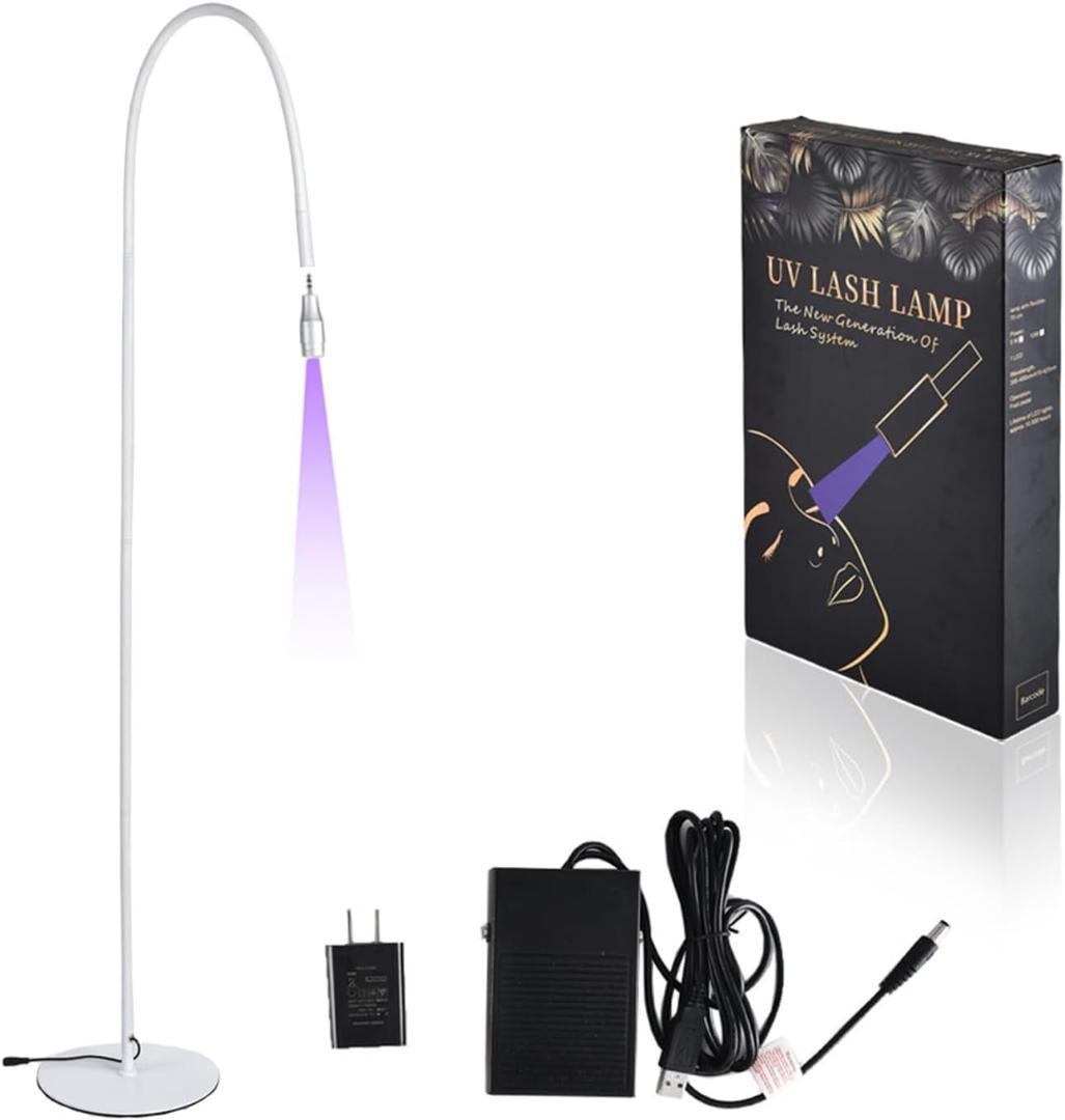 LEDライト マツエク専用 フットスイッチ付き LEDライト まつ毛エクステ