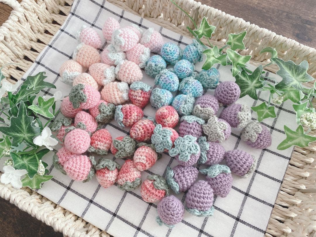 いちご♡編みぐるみᵕ̈*♡