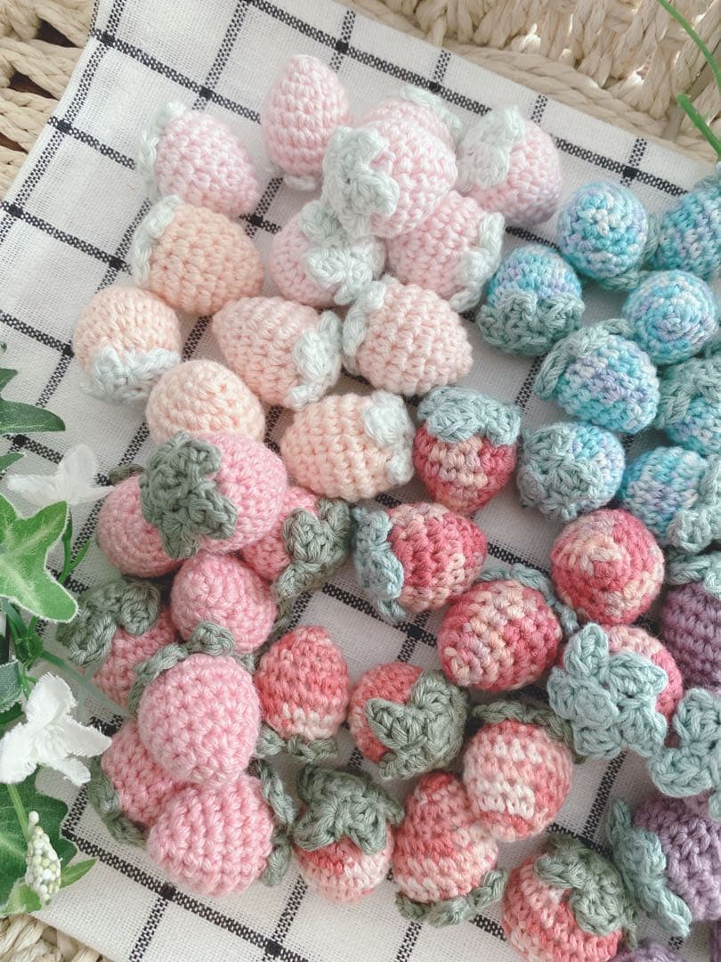 いちご♡編みぐるみᵕ̈*♡