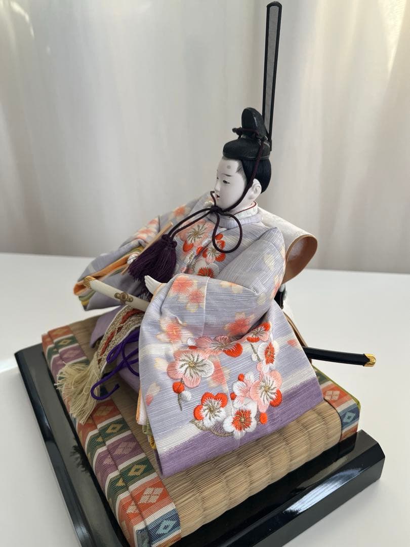 親王飾り　吉徳大光　吉徳監修　京都西陣伝統裂地