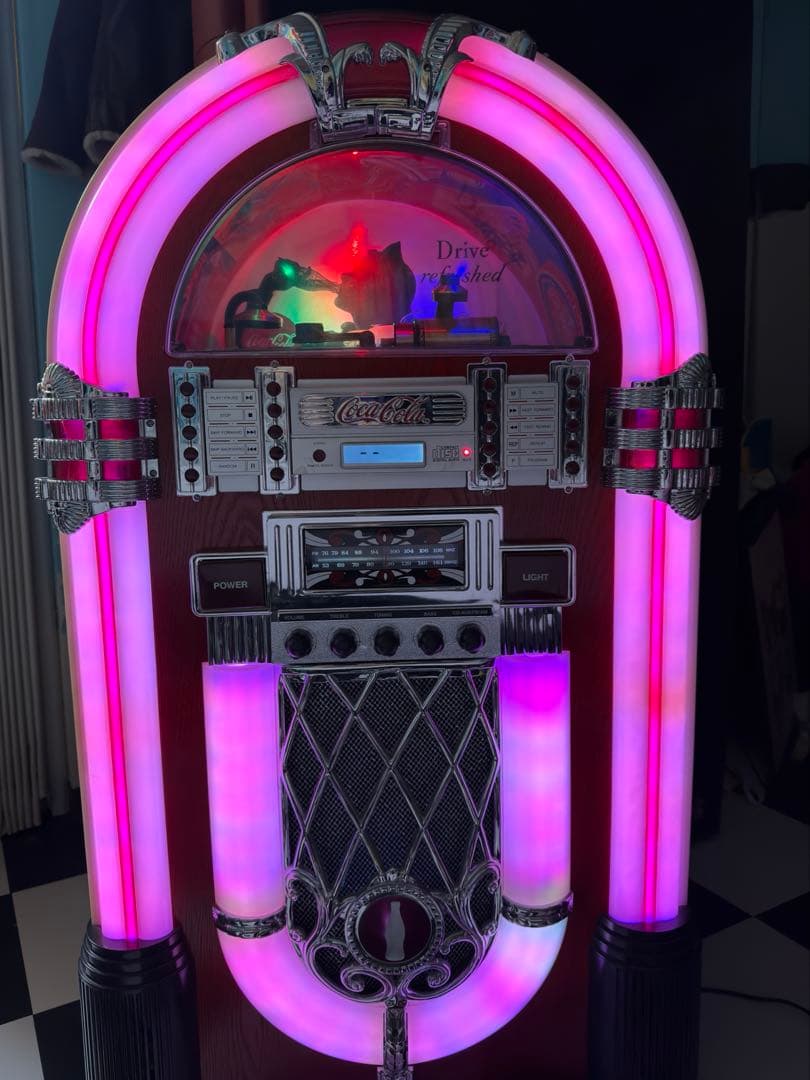 ジュークボックス　コカコーラ　アメリカンダイナー