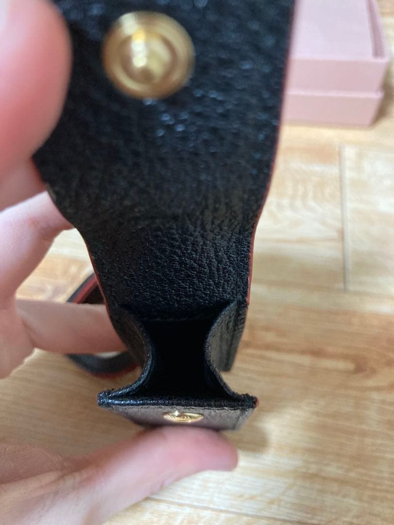 MIUMIU 美品 リップケース ストラップ 箱付き