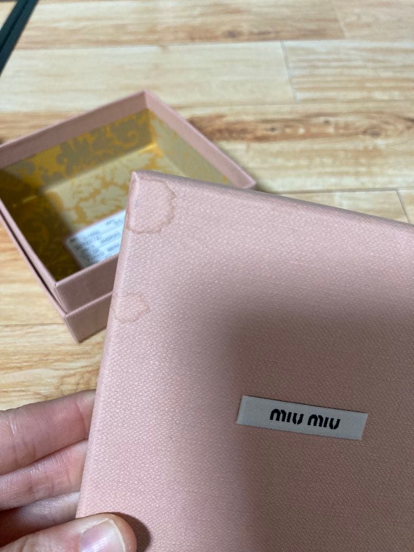MIUMIU 美品 リップケース ストラップ 箱付き